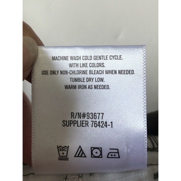 Liz Claiborne Petite Classic Olive Green Capri Pants Size 10P - Picture 12 of 12